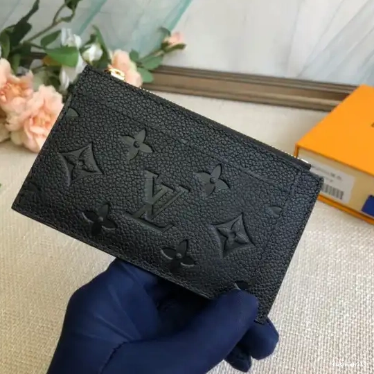 LOUIS HOLDER CARD ZIPPED VUITTON 0330